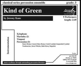 Kind of Green Percussion Ensemble - 9 players cover
